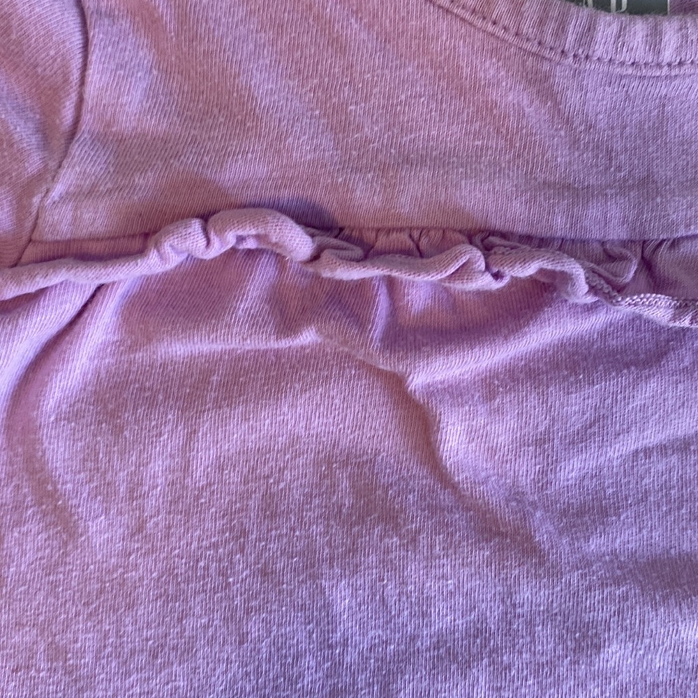 Purple Ruffle Shirt - Picture 2 of 4